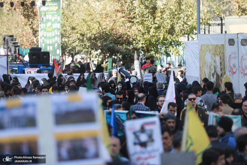 راهپیمایی باشکوه 13 آبان در تهران - 3