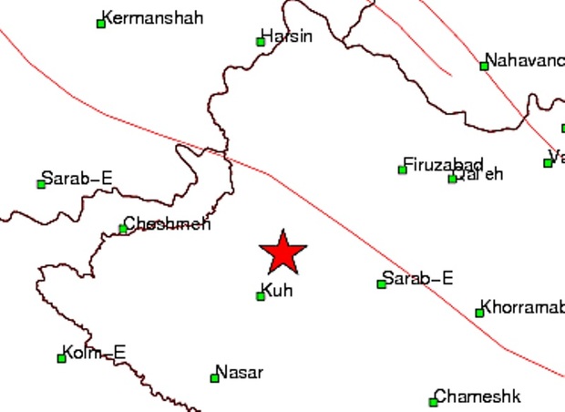 زلزله 4.1 ریشتری کوهدشت را لرزاند