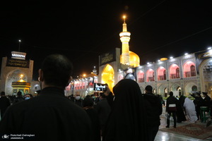 شب شهادت امام رضا(ع) در مشهد مقدس