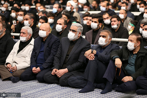 پنجمین شب مراسم عزاداری حضرت فاطمه‌ زهرا (س) در حسینیه امام خمینی