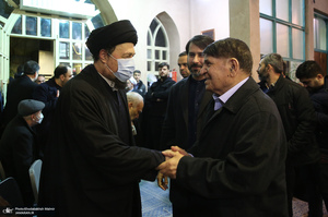 مراسم بزرگداشت آیت الله موسوی بجنوردی (ره) در حسینیه جماران - 2