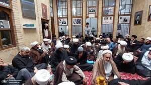 روضه هفتگی بیت امام خمینی در نجف اشرف همزمان با سالگرد آیت الله سید مصطفی خمینی (14)