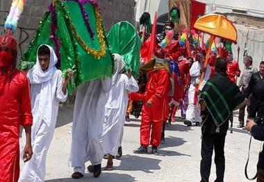 تعزیه روز عاشورا در دیر برگزارشد