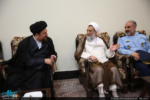 دیدار امرای ارتش جمهوری اسلامی ایران با سید حسن خمینی