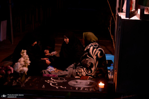 احیای شب نوزدهم ماه رمضان در گلزار شهدای بهشت زهرا (س)