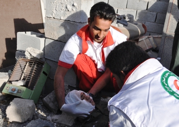 رزمایش مقابله با زلزله در رودان برگزار شد