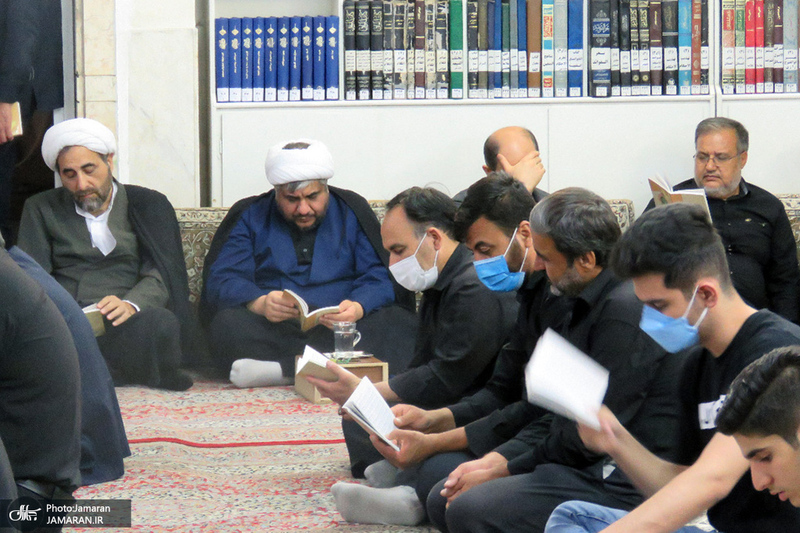 مراسم احیای شب بیست و یکم ماه رمضان دفتر آیت الله العظمی صانعی (ره)