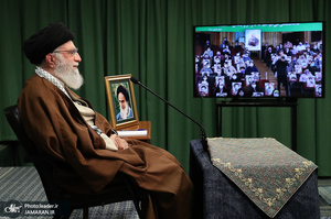 نشست نمایندگان تشکل‌های دانشجویی با رهبر معظم انقلاب اسلامی