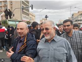 حضور شخصیت های سیاسی در راهپیمایی 22 بهمن در سراسر کشور