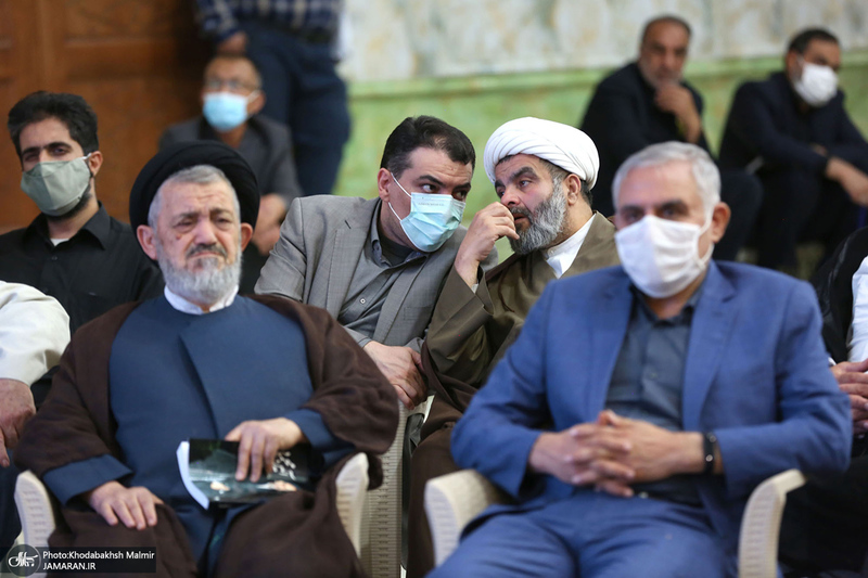 مراسم چهلمین روز ارتحال سید محمود دعایی در حرم مطهر امام خمینی