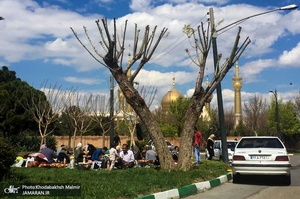 روز طبیعت در حرم مطهر حضرت امام خمینی(س) -1