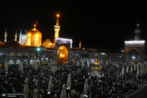 مراسم احیای شب بیست و سوم ماه رمضان در حرم مطهر امام رضا (ع)