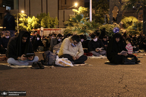 مراسم احیای شب بیست و یکم ماه مبارک رمضان در تهران