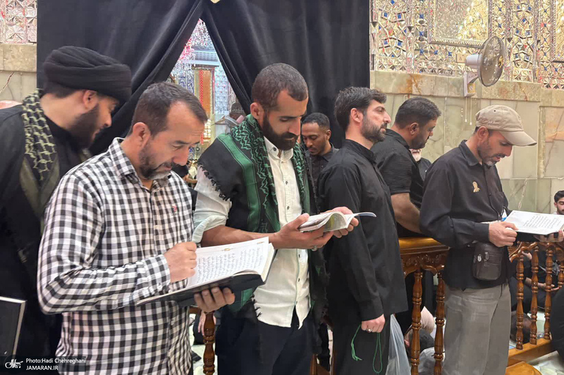 هم قدم با زائران اباعبدالله الحسین (ع)؛ حرم امیر المومنین (ع)