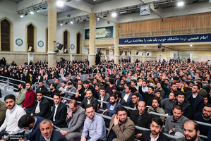 دیدار رمضانی دانشجویان با رهبر معظم انقلاب