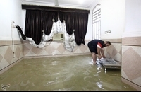 اهالی کوت عبدالله شهرستان کارون غرق در آب  (10)