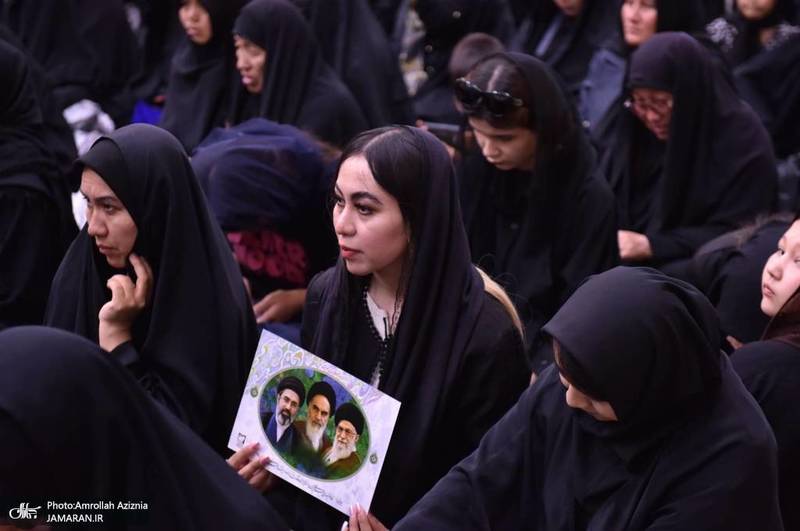 مراسم بیعت مهاجرین افغانستانی با مقام معظم رهبری و سوگواره قائد شهید و گرامیداشت علامه فیاض در حرم امام خمینی (س)