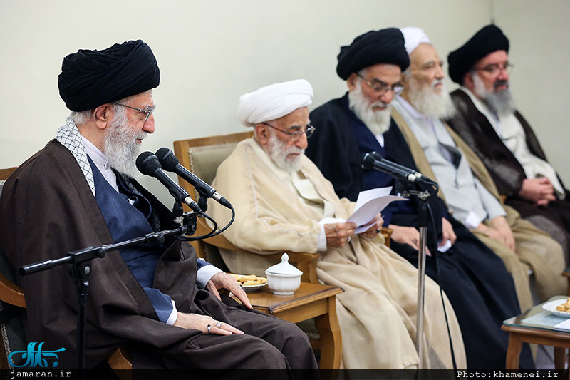 دیدار رئیس و اعضای مجلس خبرگان رهبری با رهبر معظم انقلاب 