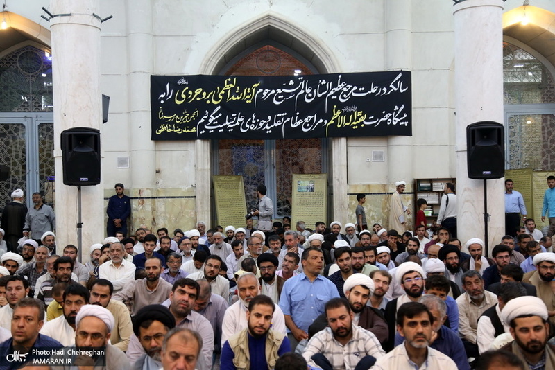 مراسم شصتمین سالگرد  ارتحال آیت الله العظمی بروجردی(ره) در مسجد اعظم قم