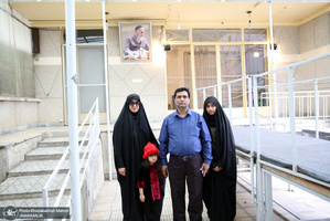 بازدید گردشگران نوروزی از بیت امام خمینی(س) در جماران -4