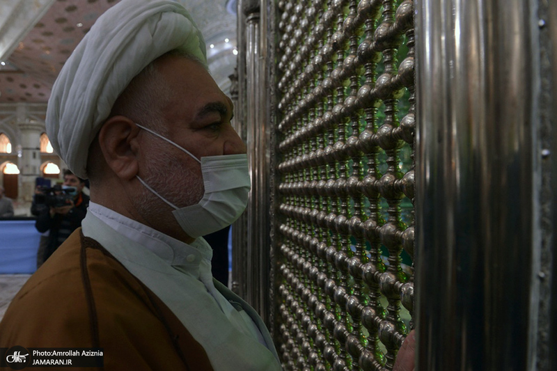 تجدید میثاق فرزندان کارکنان آماد و پشتیبانی سپاه با آرمان‌های حضرت امام(س)