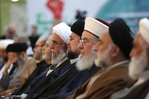 مراسم چهلم شهید سیدحسن نصرالله و سرلشکر نیلفروشان در حرم امام خمینی (س)