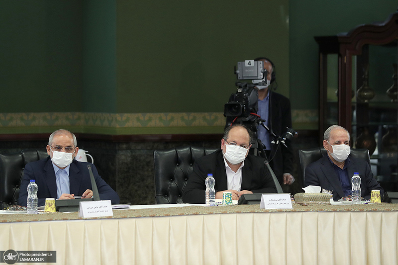 جلسه ستاد ملی مقابله با کرونا-11 مرداد