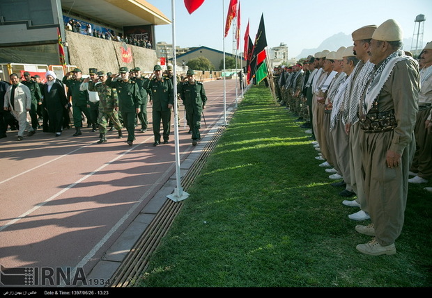 رزمایش اقتدار عاشورایی در کرمانشاه برگزار شد