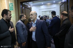 مراسم ختم همسر علی آقامحمدی -1