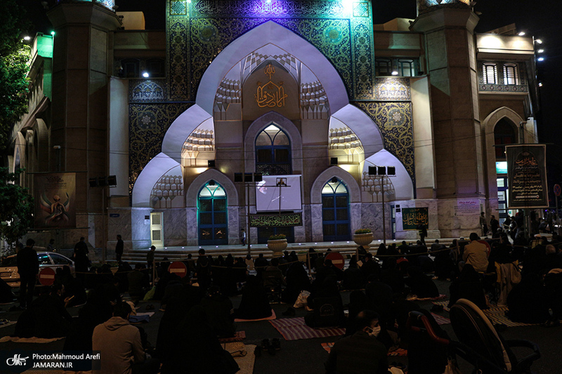 مراسم احیای شب بیست و یکم ماه مبارک رمضان در تهران