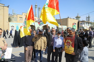 راهپیمایی باشکوه روز قدس در قم -2