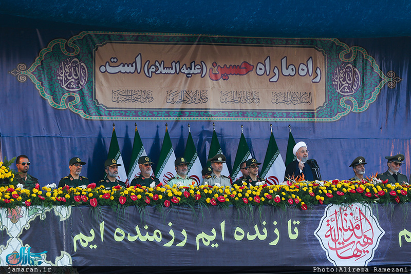 مراسم رژه نیروهای مسلح در جوار حرم مطهر امام خمینی(س)-1