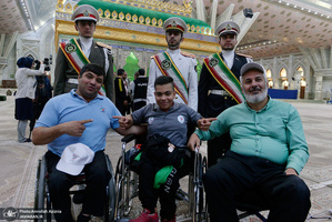 تجدید میثاق ورزشکاران جانباز و معلول استان تهران با آرمان های حضرت امام خمینی(س)