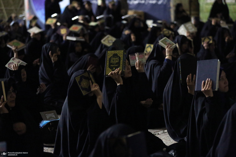 احیای شب نوزدهم ماه رمضان در حرم مطهر امام خمینی (س)