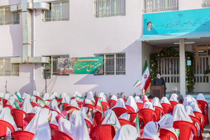 حضور رئیس جمهوری در مراسم بازگشایی مدارس