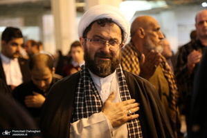 مراسم عزاداری شب شهادت امام موسی کاظم(ع) در حرم کریمه اهل بیت(س)