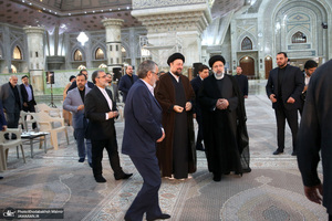 تجدید میثاق رئیس جمهور و اعضای دولت با آرمان های حضرت امام خمینی (س)