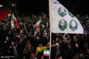 اجتماع حمایت از رزمندگان در مقابله با دشمن آمریکایی - صهیونی در پرند -2