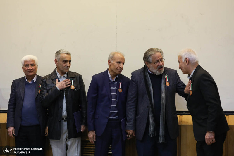 مراسم استاد ممتازی دانشگاه صنعتی شریف با حضور عارف