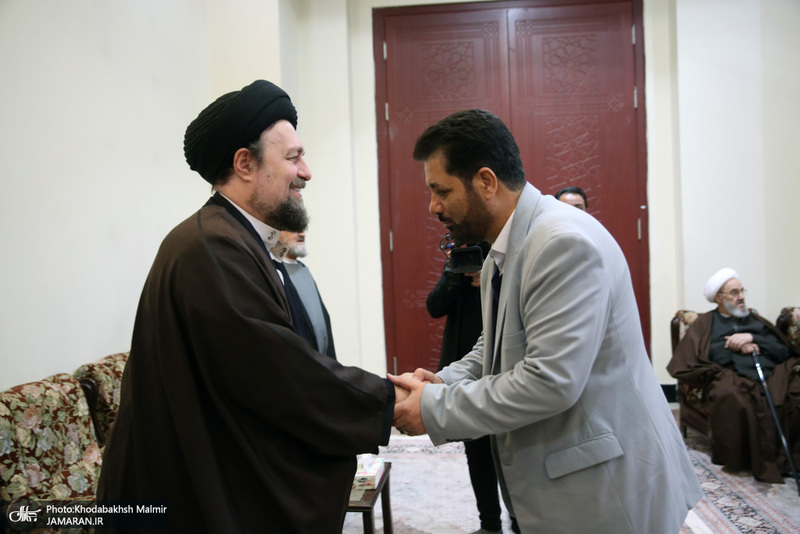 حاشیهتجدید میثاق رئیس و جمعی از نمایندگان مجلس شورای اسلامی با آرمان‌های امام خمینی(س)