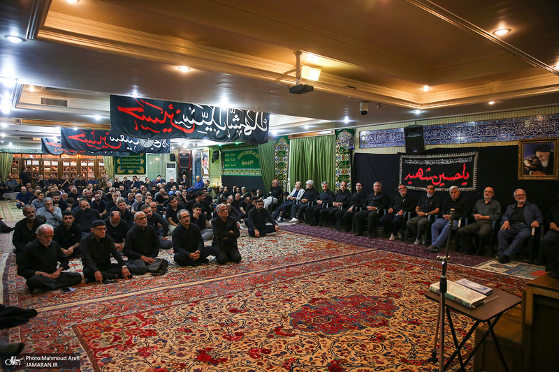 مراسم عزاداری شب تاسوعای حسینی در دارالزهرا (س)