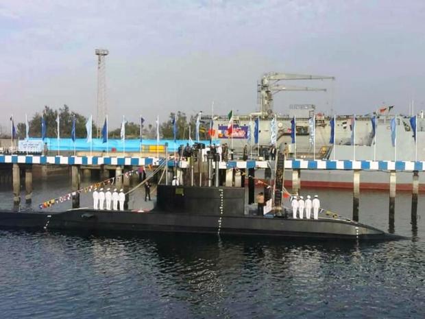 پیشرفته ترین زیردریایی ایران به نداجا پیوست شد