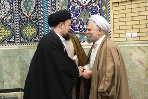 مراسم دومین سالگرد رحلت آیت الله محمد محمدی ری شهری(ره)در مسجد قائم