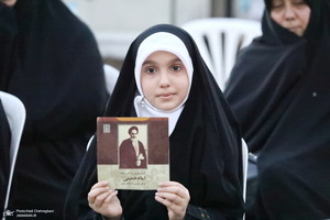 مراسم بزرگداشت رحلت امام خمینی (ره) و قیام 15 خرداد درجوار بیت تاریخی امام در قم