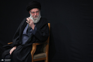 مراسم عزاداری شام شهادت حضرت زهرا(س) در حسینیه امام خمینی