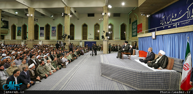 دیدار مسئولان، قشرهای مختلف مردم و سفرای کشورهای اسلامی با رهبر معظم انقلاب