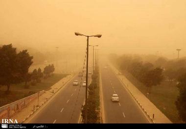 وزش باد و غبار محلی برخی نقاط خوزستان را فرا می گیرد