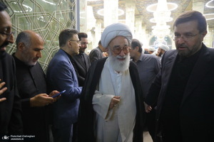 مراسم دومین سالگرد ارتحال آیت الله العظمی محفوظی (ره) در قم