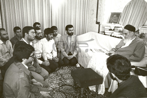 تصاویر منتشر نشده از کمال خرازی در دیدار با امام خمینی (س)