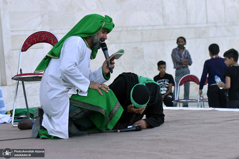 تعزیه خوانی در حرم مطهر امام خمینی(س)